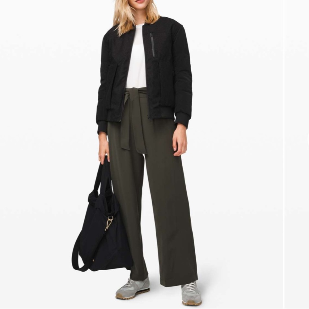 Lululemon Noir Pants in Olive Green